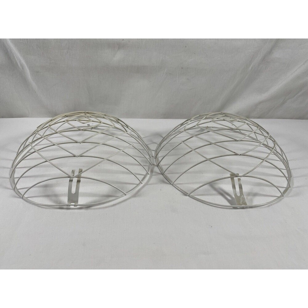 ONE (1) Halogen Torchiere Safety Wire Grid Cage Torchieres 300 W or Less